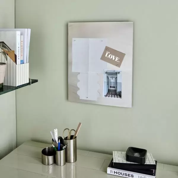 House Doctor - Opslagstavle Nema, Børstet Sølvfinish 40*50 House Doctor - Opslagstavle Nema, Børstet Sølvfinish 40*50