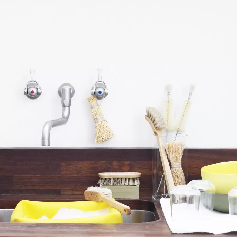 Iris Hantverk - Opvaskebørste, Vokset Birk/Tampico