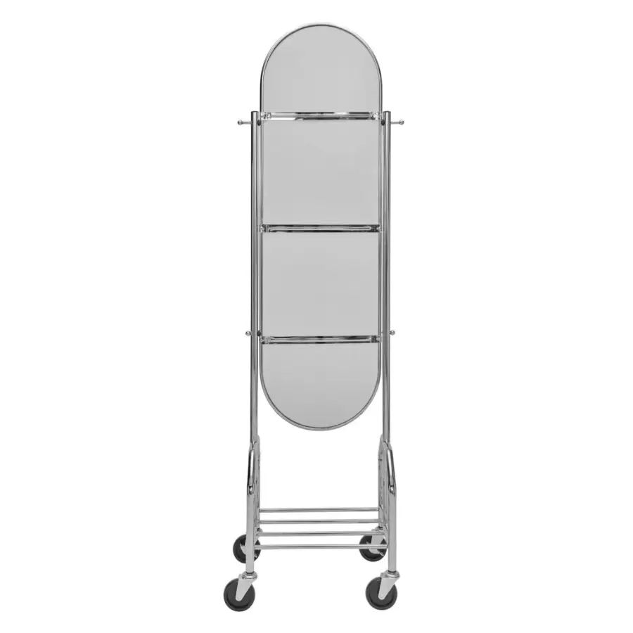 House Doctor - Gulvspejl Image, Sølvfinish H: 180 - Hent selv