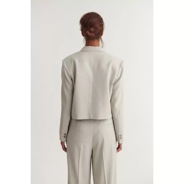 Basic Apparel - Radi Short Jacket, Chincilla