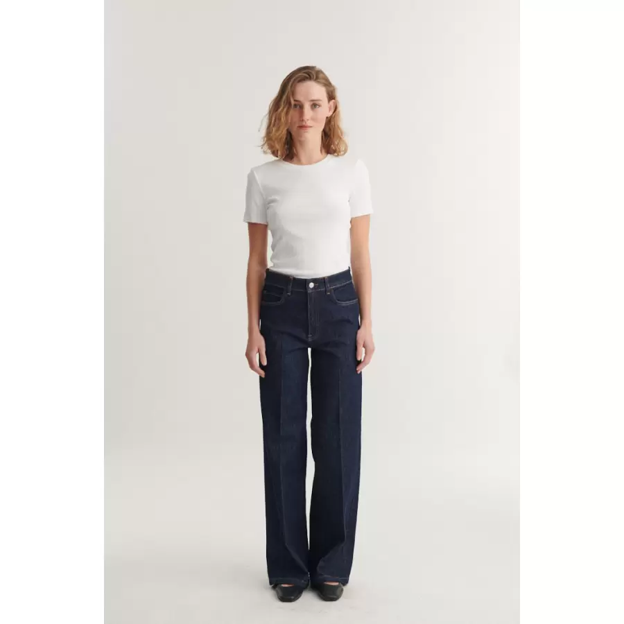 Basic Apparel - Jeans Enya, Rinse Wash