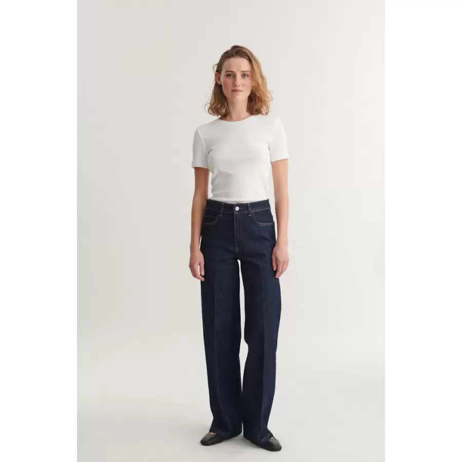Basic Apparel - Jeans Enya, Rinse Wash