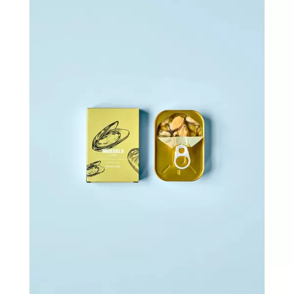 Nicolas Vahé - Muslinger i Rapsolie med hvidløg 110 g.