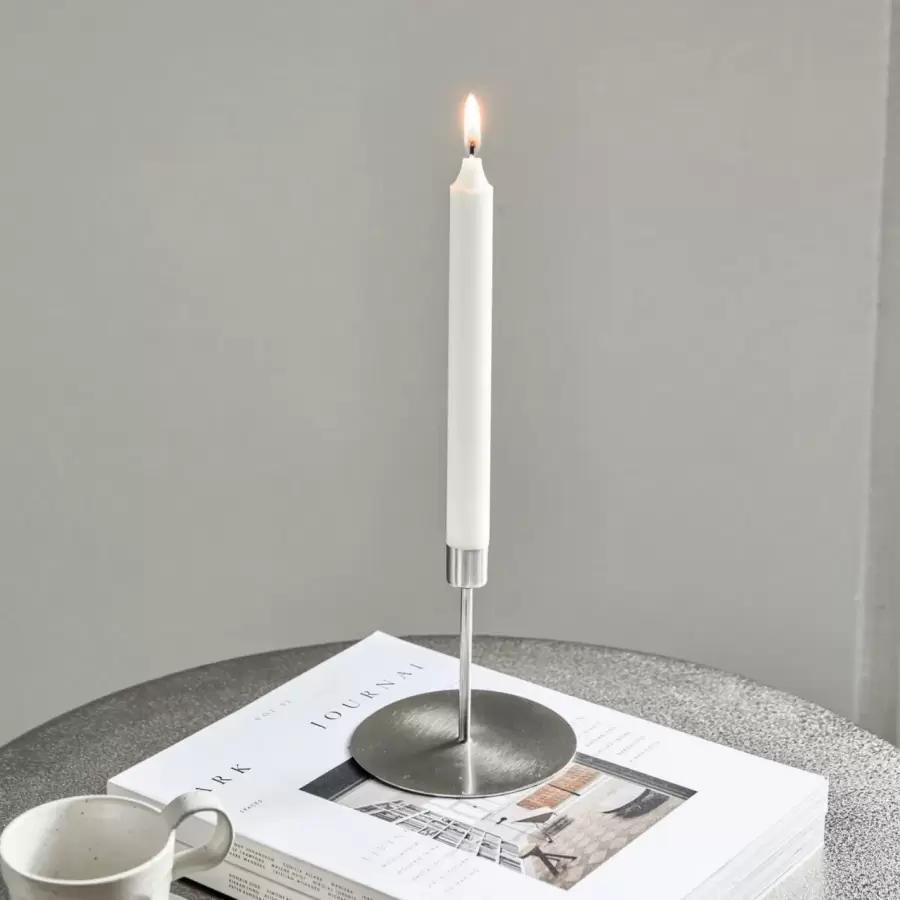 House Doctor - Lysestage, Anit, Sølv finish