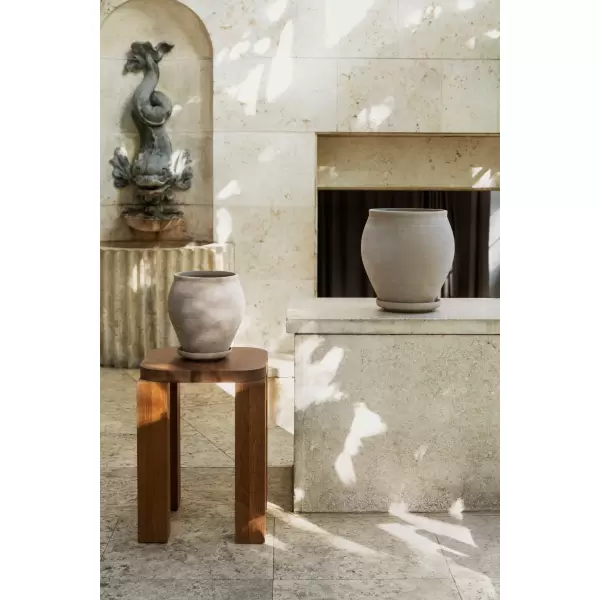 Bergs Potter - Ø:26 Delphi Uglaseret, Grå - Hent selv