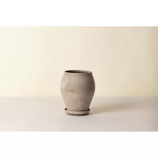 Bergs Potter - Ø:22 Delphi Tall Uglaseret, Grå - Hent selv Bergs Potter - Ø:22 Delphi Tall Uglaseret, Grå - Hent selv