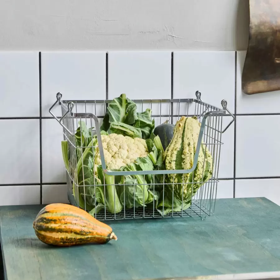 House Doctor - Trådkurv Taw Forkromet, Medium