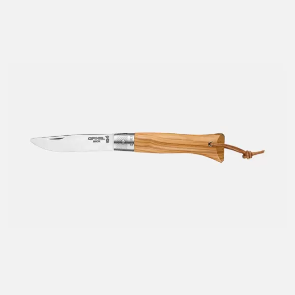 Opinel/Gourmet Supply - Foldekniv Néo 6 Opiflex, Oliventræ