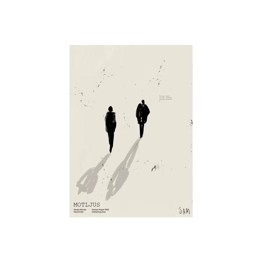The Poster Club - Sandra Blomén Maschinsky, Motljus 50*70