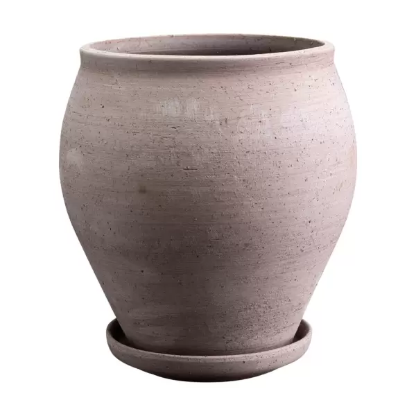 Bergs Potter - Ø:20 Delphi Uglaseret, Grå - Hent selv