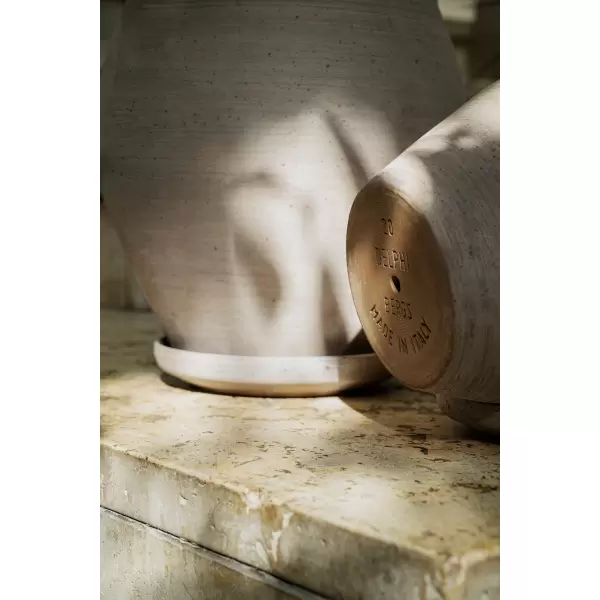 Bergs Potter - Ø:20 Delphi Uglaseret, Grå - Hent selv