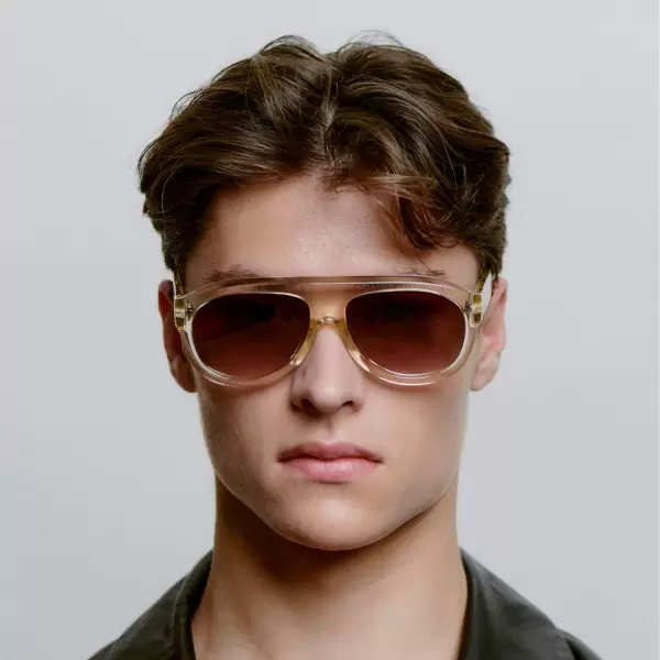 A.Kjærbede - Solbrille Rio, Ecru Transparent A.Kjærbede - Solbrille Rio, Ecru Transparent