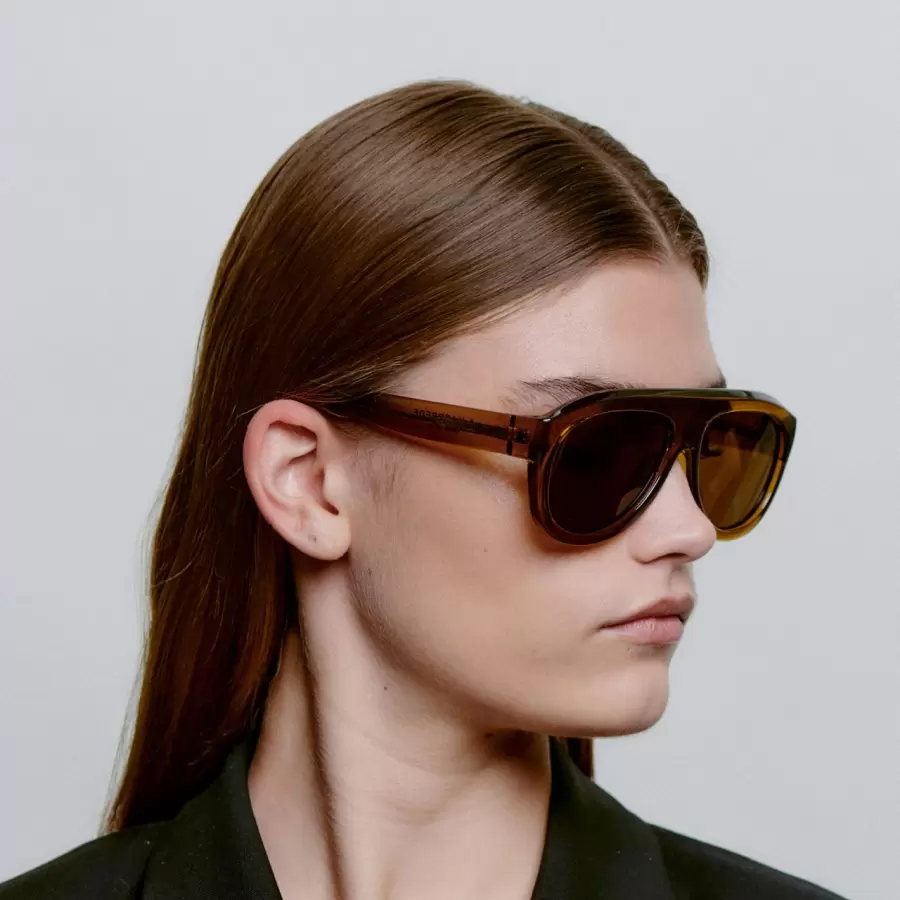 A.Kjærbede - Solbrille Rio, Smoke Transparent 