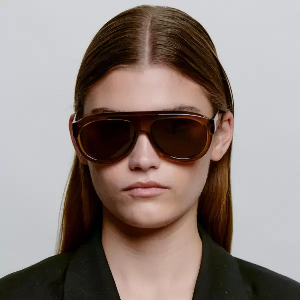 A.Kjærbede - Solbrille Rio, Smoke Transparent 