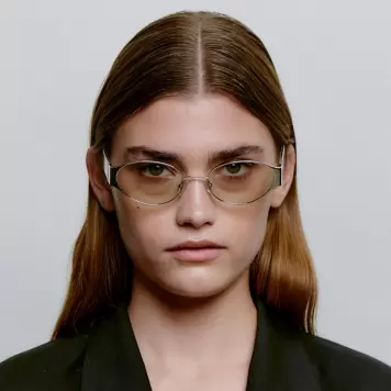 A.Kjærbede - Solbrille Bella, Silver Crystal