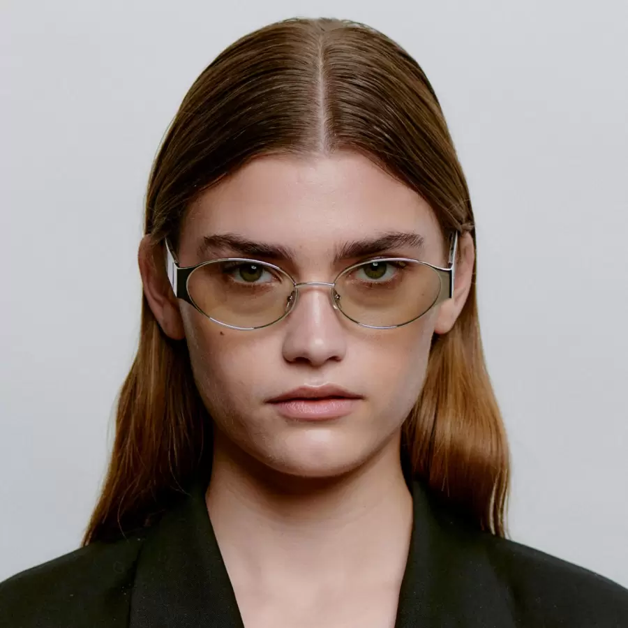 A.Kjærbede - Solbrille Bella, Silver Crystal