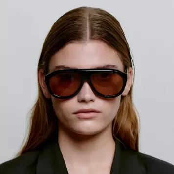A.Kjærbede - Solbrille Rio, Black