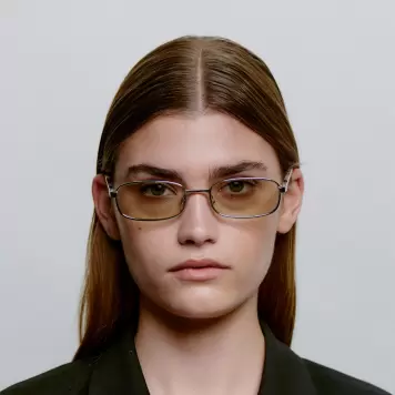 A.Kjærbede - Solbrille Noah, Silver Cookie Dough 