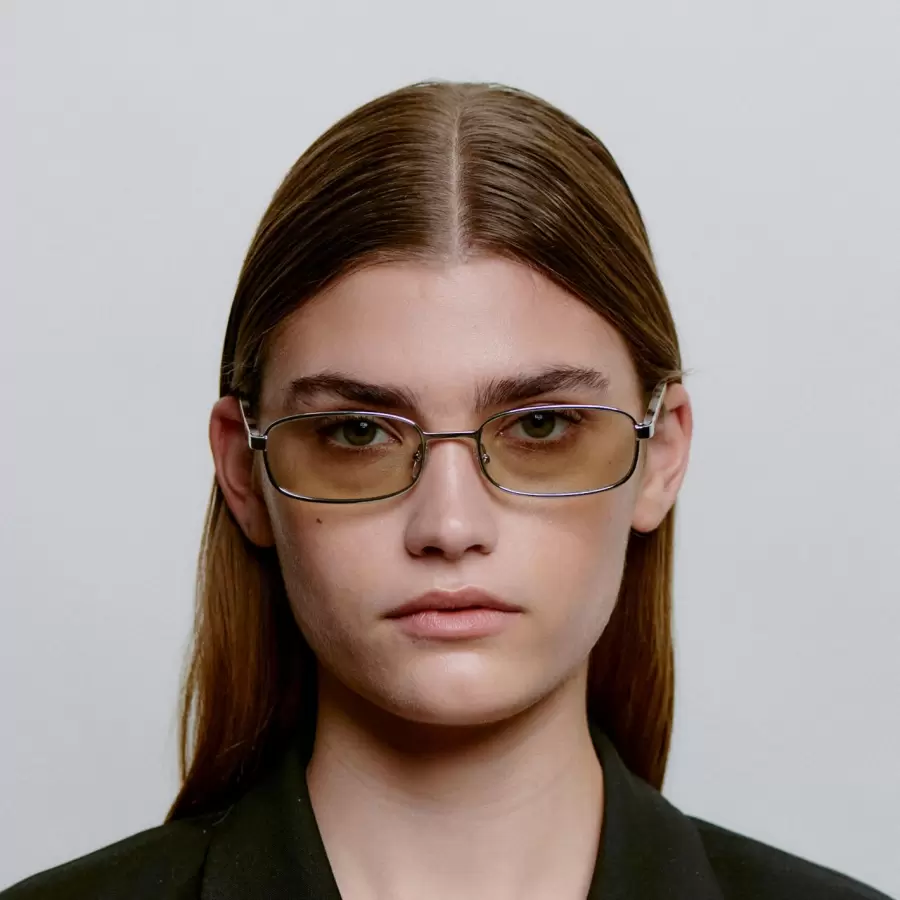 A.Kjærbede - Solbrille Noah, Silver Cookie Dough 