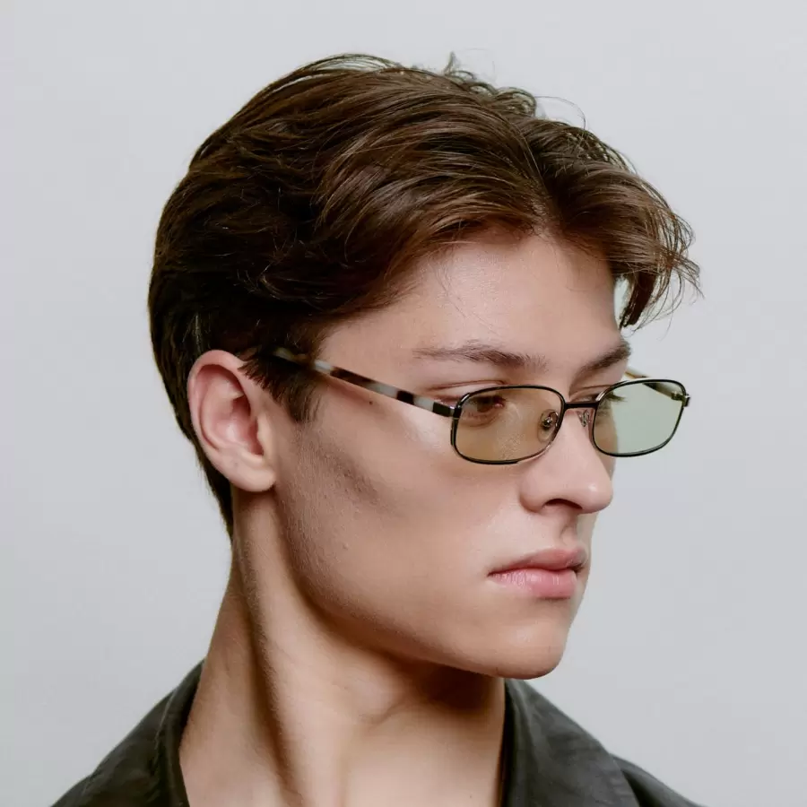 A.Kjærbede - Solbrille Noah, Silver Cookie Dough 