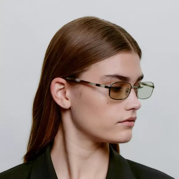 A.Kjærbede - Solbrille Noah, Silver Cookie Dough 