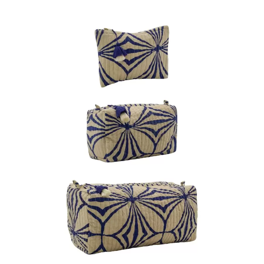 House Doctor - Toilettasker, Care, Blå - 3 stk i sæt