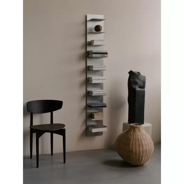 ferm LIVING - Lager Wall Shelf Aluminium, Tall - Hent selv