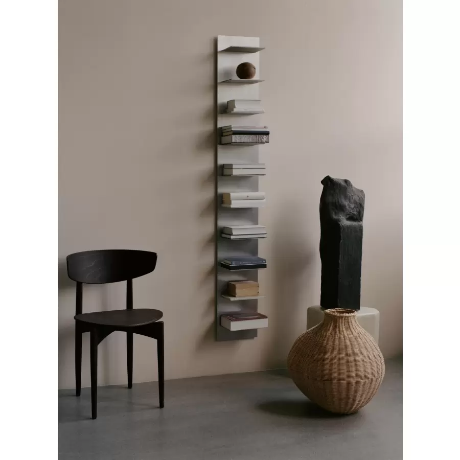 ferm LIVING - Lager Wall Shelf Aluminium, Tall - Hent selv