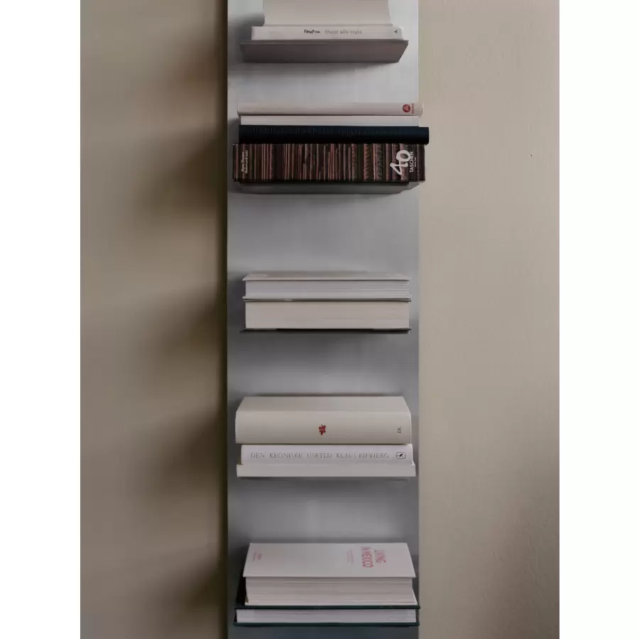 ferm LIVING - Lager Wall Shelf - Tall - Aluminium
