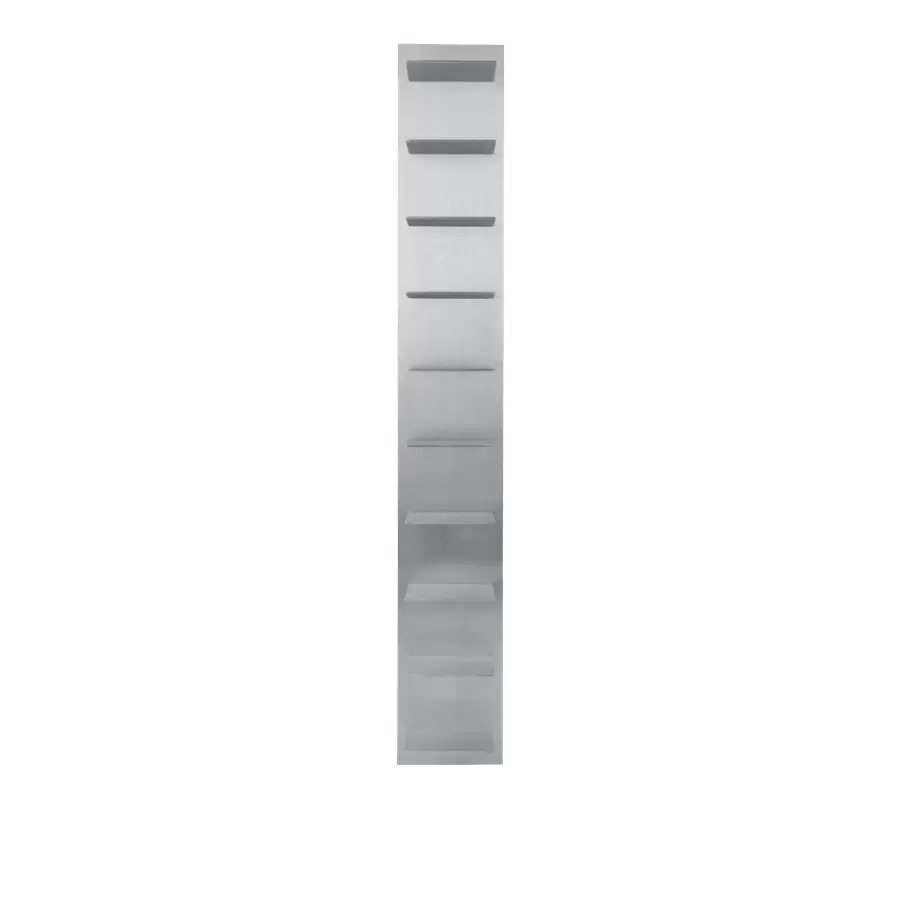 ferm LIVING - Lager Wall Shelf - Tall - Aluminium
