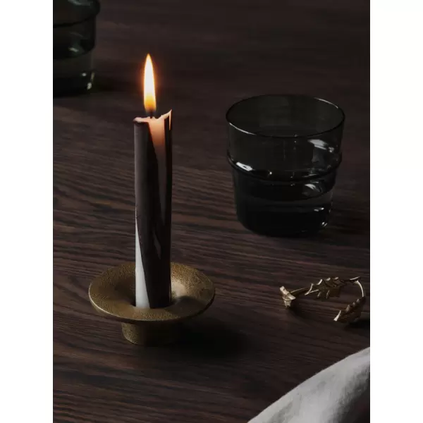 ferm LIVING - 2 stk. Dryp stearinlys, Dark Chocolate ferm LIVING - 2 stk. Dryp stearinlys, Dark Chocolate