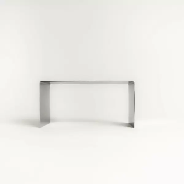 Acier Studio - Copenhagen sofabord, børstet rustfri stål