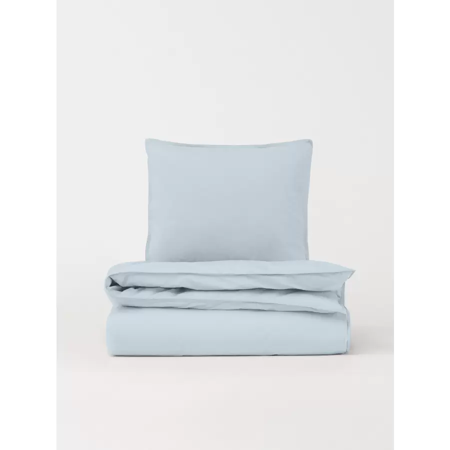 Dawn Designs - Sengesæt Percale, Arctic Blue 140*200/60*63