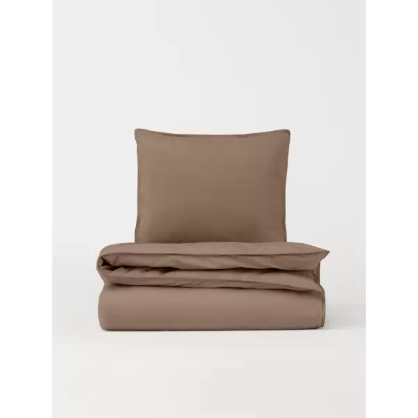 Dawn Designs - Percale Dynebetræk, 140*200, Mocha Brown