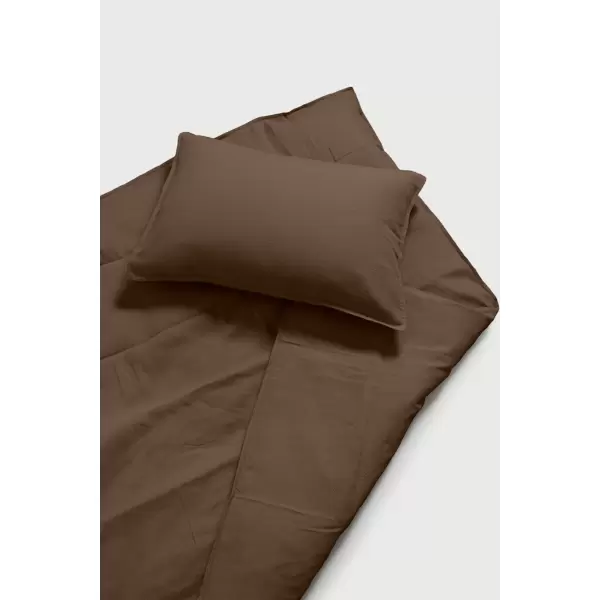 Dawn Designs - Dynebetræk Hør/Bomuld, Chocolate 140*200