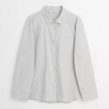 Bongusta - Sahej Langærmet Skjorte, Grey Bongusta - Sahej Langærmet Skjorte, Grey