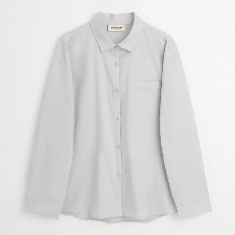 Bongusta - Sahej, Long Sleeve Shirt, grey