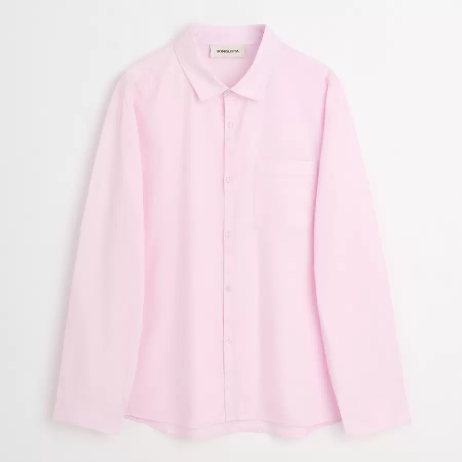 Bongusta - Sahej, Long Sleeve Shirt, lilac snow