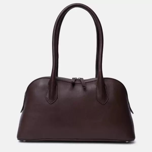 REDESIGNED - Skuldertaske Nynne Big, Brun