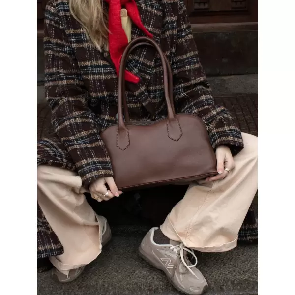 REDESIGNED - Skuldertaske Nynne Big, Brun REDESIGNED - Skuldertaske Nynne Big, Brun