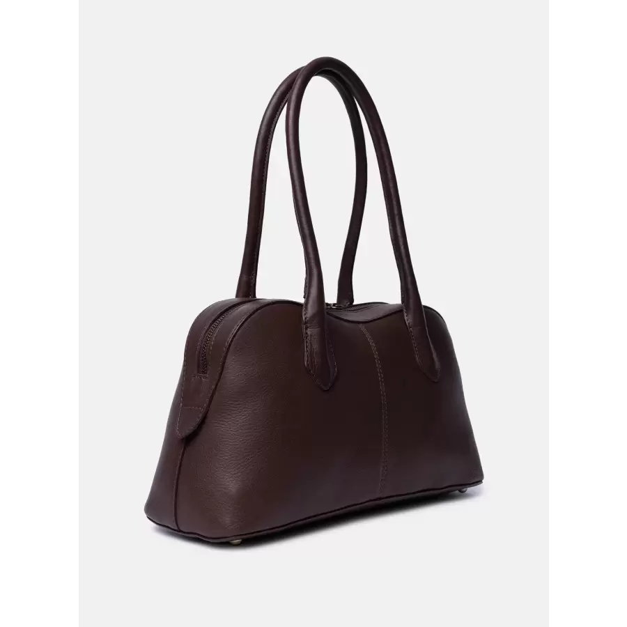 REDESIGNED - Skuldertaske Nynne Big, Brun