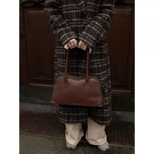 REDESIGNED - Skuldertaske Nynne Big, Brun REDESIGNED - Skuldertaske Nynne Big, Brun