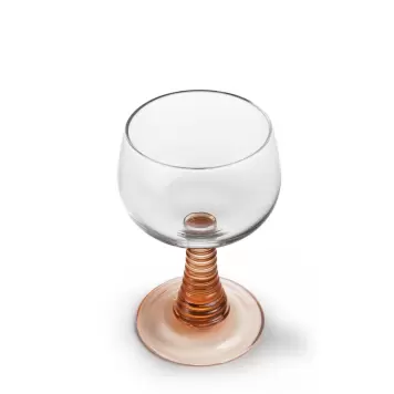 HK living - Vinglas Swirl High, Nude