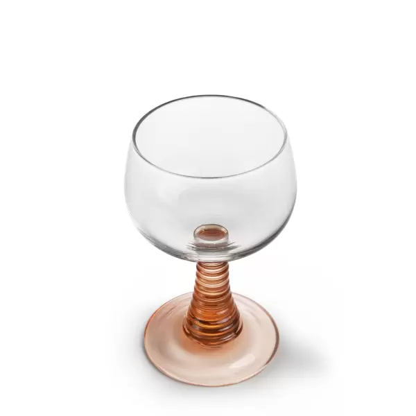 HK living - Vinglas Swirl High, Nude