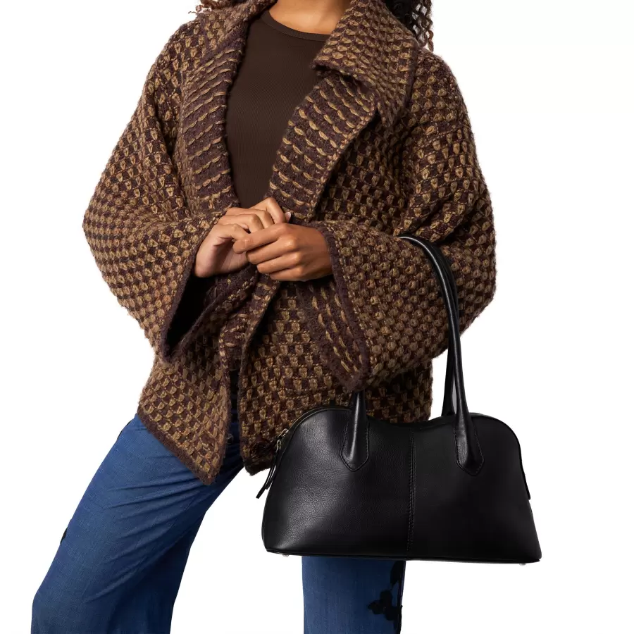 REDESIGNED - Skuldertaske Nynne Big, Sort