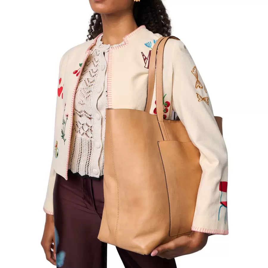 REDESIGNED - Shopper Nuha, Camel