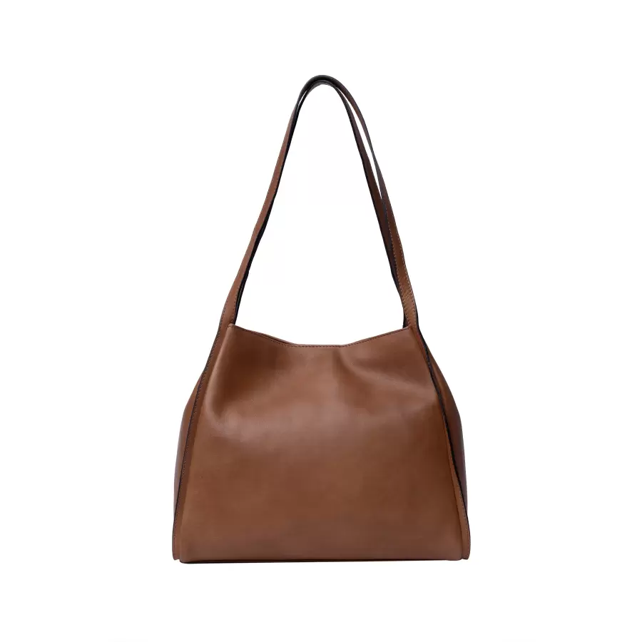 REDESIGNED - Skuldertaske Nino, Tan