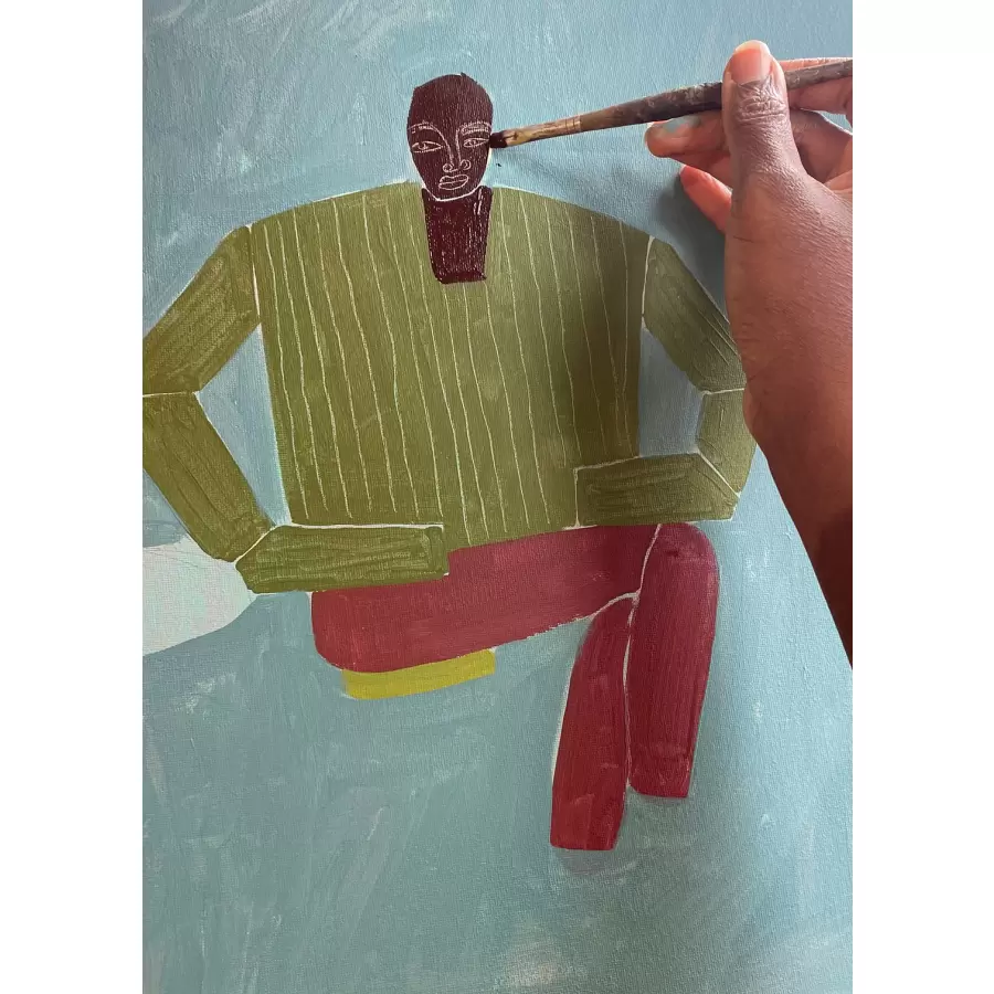 The Poster Club -  Hanging Out 50*70