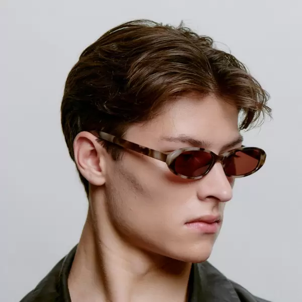 A.Kjærbede - Solbrille Macy, Cookie Dough