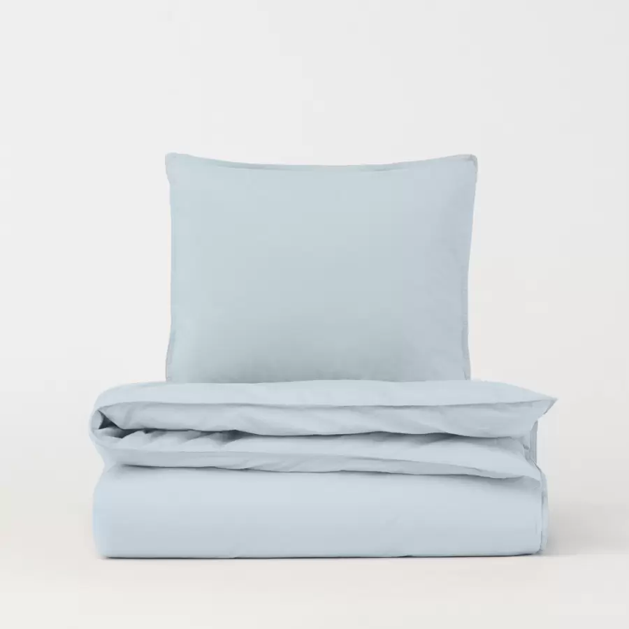 Dawn Designs - Sengesæt Percale, Arctic Blue 140*200/60*63